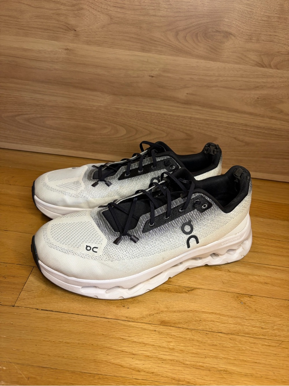 On Running Cloudtilt Men's Sneakers in Black / Ivory - Size 10.5